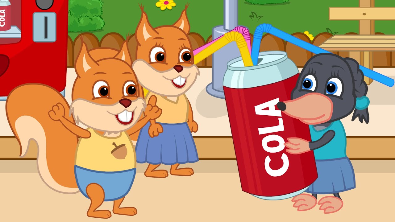 Dessin Animé 2020 Complet En Francais Famille d'Écureuil - Big Coke Pour Les Enfants Dessin Animé 2020 en