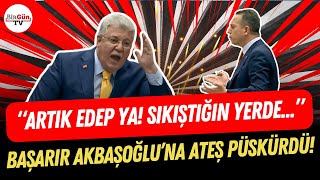 Akpli Akbaşoğlu Chpye Laf Atınca Ali Mahir Başarır Yerinden Fırladı Artik Edep Ya