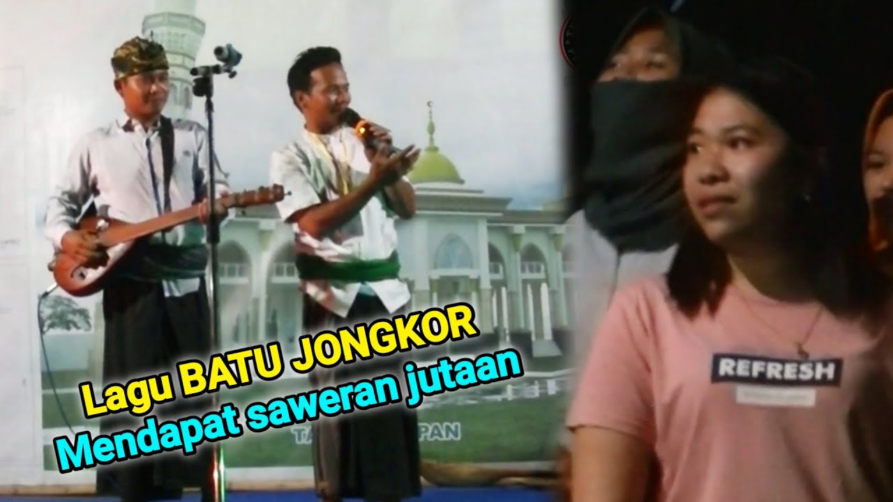 Ratu sawer merekues lagu BATU JONGKOR ke Mustamin Temu karya 05