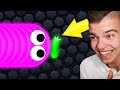 MOJA PIERWSZA GRA w SLITHER.IO z Wojanem! (śmieszne)