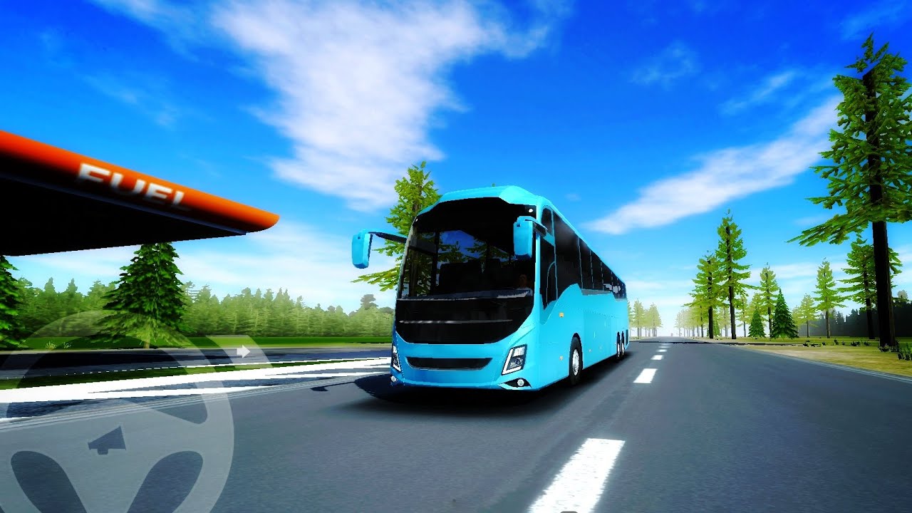 Volvo 9600 Coach Bus - Bus Simulator Extreme Roads Mobile Gameplay