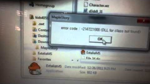 Extalia error code :-2147221000 (no solution found yet)