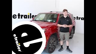 etrailer | Setting up the Rhino-Rack Vortex StealthBar Roof Rack on your 2015 Toyota 4Runner