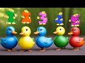 Five Little Ducks Kids Songs Super Simple Songs Nursery Rhymes 