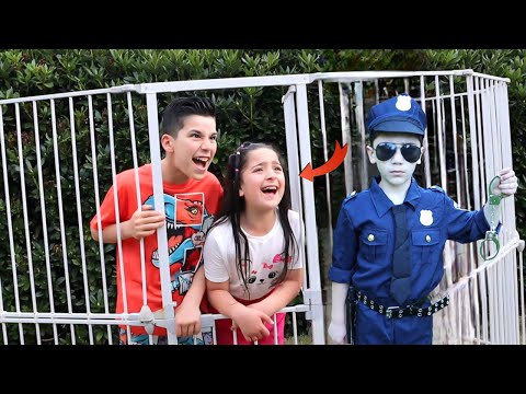 غزل وتيم تحدي يوم كامل خلف القضبان