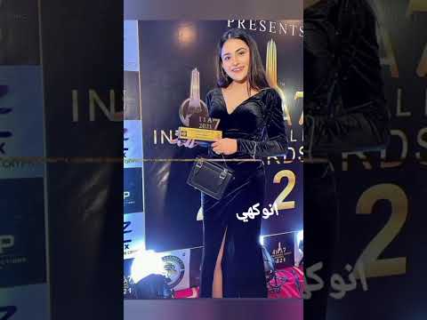 من اجمل ممثله هنديه مع الجائزه مسلسلات هنديه Shorts