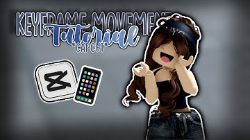 *CAPCUT!* How to do keyframe movement tutorial! (No pro needed)