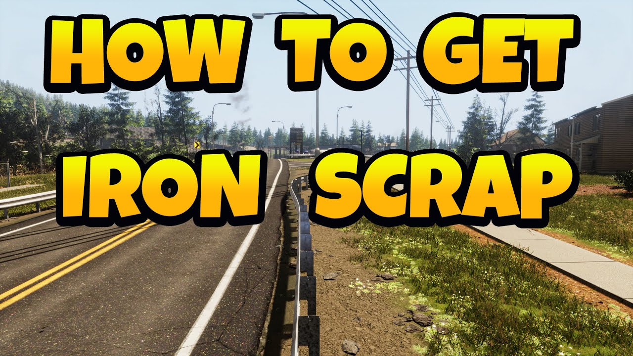 Как получить железный лом в игре Vein