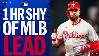 Kyle Schwarbers National League-Leading 41St Home Run Of 2025