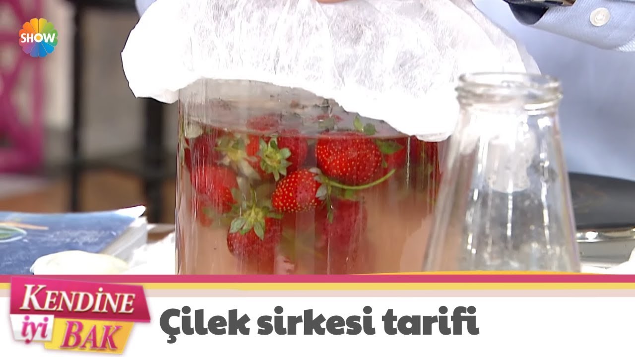 Çilek sirkesi tarifi