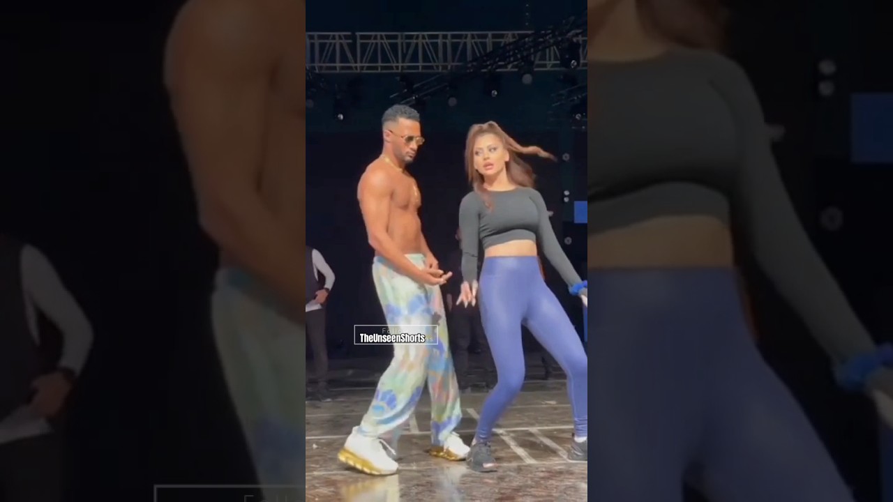 Urvashi Rautela Dance💃rehearsal with Mohamed Ramadan🔥💯|The Unseen Shorts 
