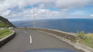 Azores road to Maia Santa Maria. As curvas da Maia Santa Maria Açores shot on GoPro hero 5 ( 4K )