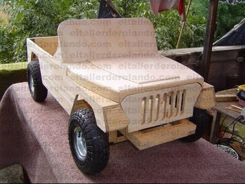 auto de madera para niños como fabricar
