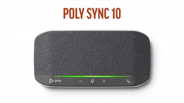 Poly Sync 10: Quick Start | Help | Guide | How To