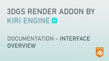 3DGS Render Addon for Blender V3  - Documentation - Interface Overview