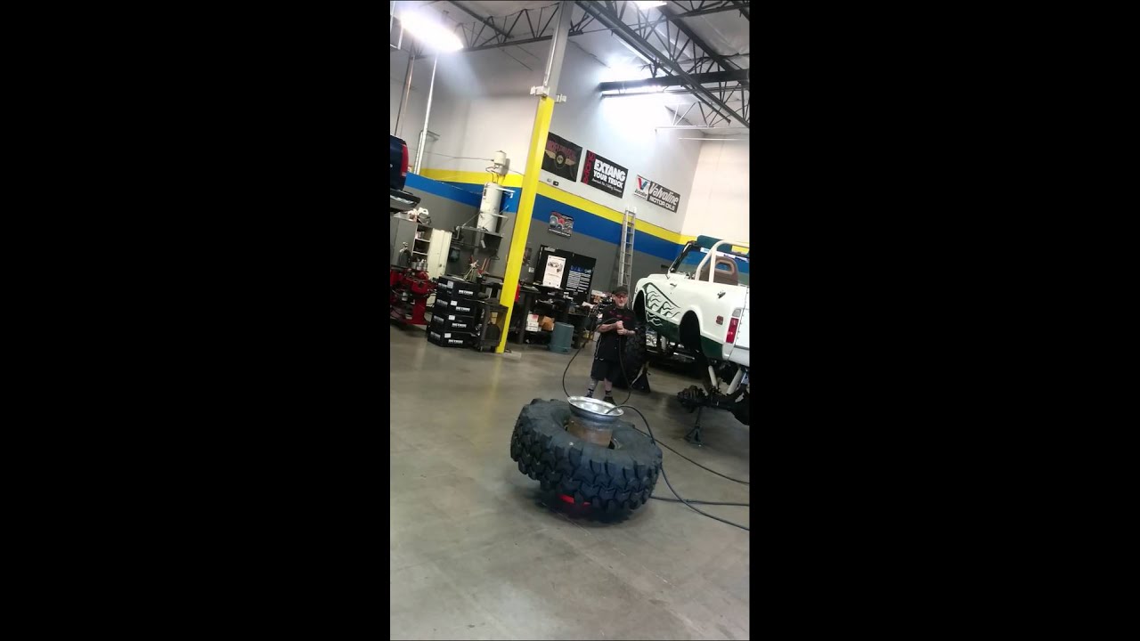 Large Tire Mounting YouTube