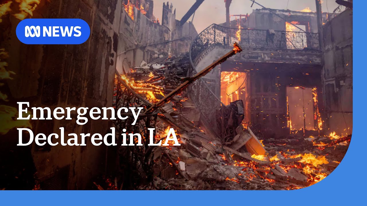 Out-of-control wildfire destroys homes in Los Angeles | ABC NEWS