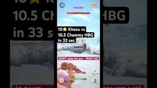 10-star Khezu vs Chameleos HBG in 33s (DON’T MAX THIS GUN, it’s awful) #mhn #mhnow #monsterhunternow