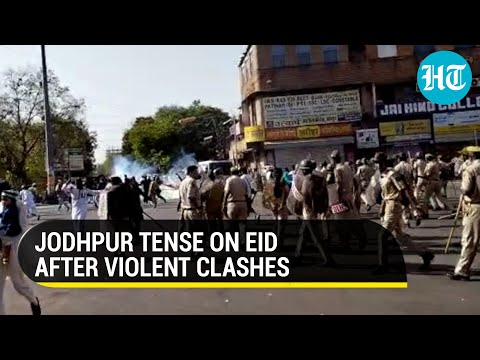 Jodhpur: Fresh clashes erupt on Eid; Several cops injured; Internet suspended