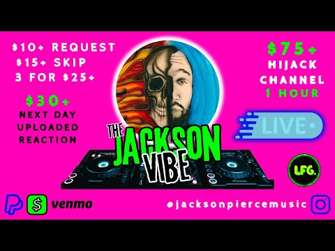 Jackson Pierce LIVE Music Reactions & Feedback to YOUR Requests!!