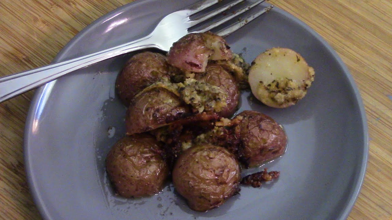 Parmesan Baked Baby Red Potatoes YouTube