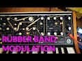 Tips and tricks on how to use the moog subsequent37 with rubber band modulation