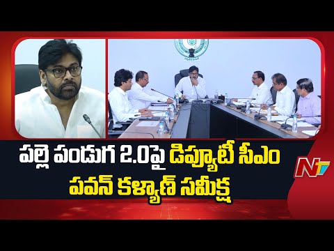 Dy CM Pawan Kalyan Review Meet on Palle Panduga 2.0 | NTV Telugu - NTVTELUGU