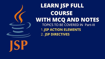 JSP Action Element | JSP DIRECTIVES | JSP using NETBEANS IDE