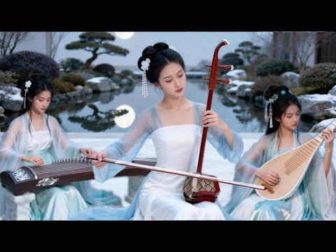 古筝二胡琵琶 · 寧靜夜晚靜心 | Guzheng Erhu Pipa · A Peaceful Night for Calm Meditation
