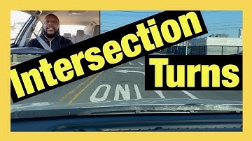 How To Make Left Turns At  Intersection