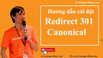 [A-Z] Redirect 301& Canonical sử dụng và khai thác hiệu quả