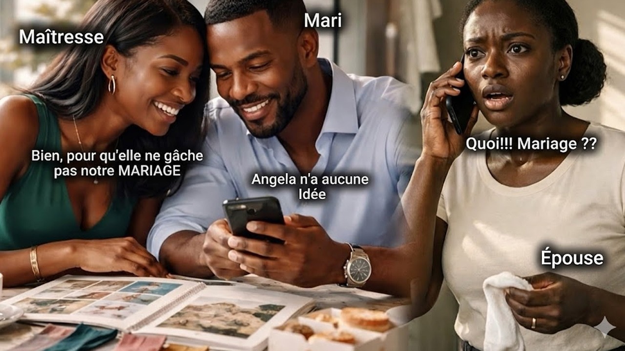 IL OUBLIE DE RACCROCHER ET SA FEMME L'ENTEND PLANIFIER UN AUTRE MARIAGE AVEC SA MAÎTRESSE !!!