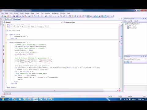Generate Excel 2007 Chart using VB.NET