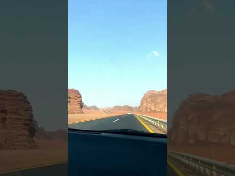 الطريق بين حقل وتبوك  4  نيوم شرما نيوم