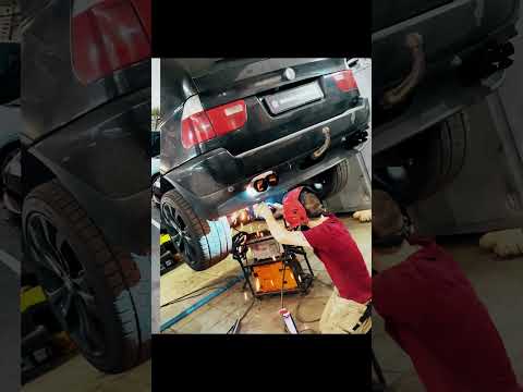 ВЫХЛОП BMW X5 это ЛЕГЕНДА #shorts