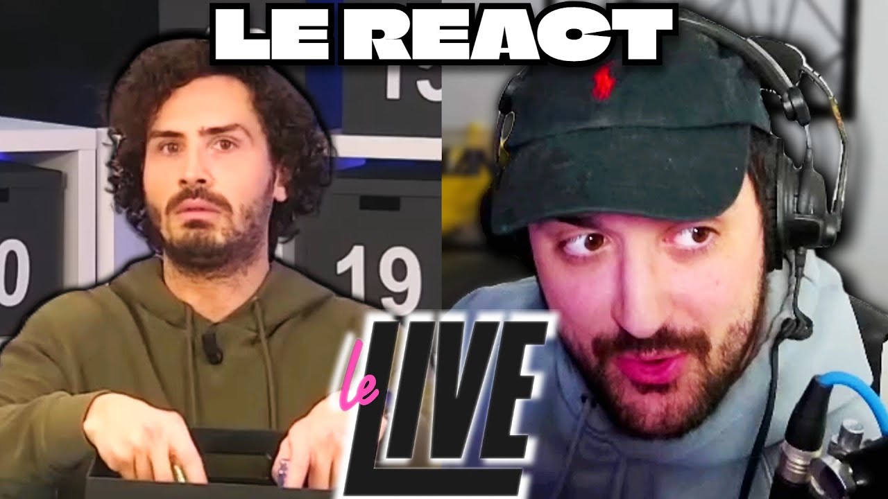 ETOILES REACT AU DEBUT DE LELIVE DES BOITES ET MAX