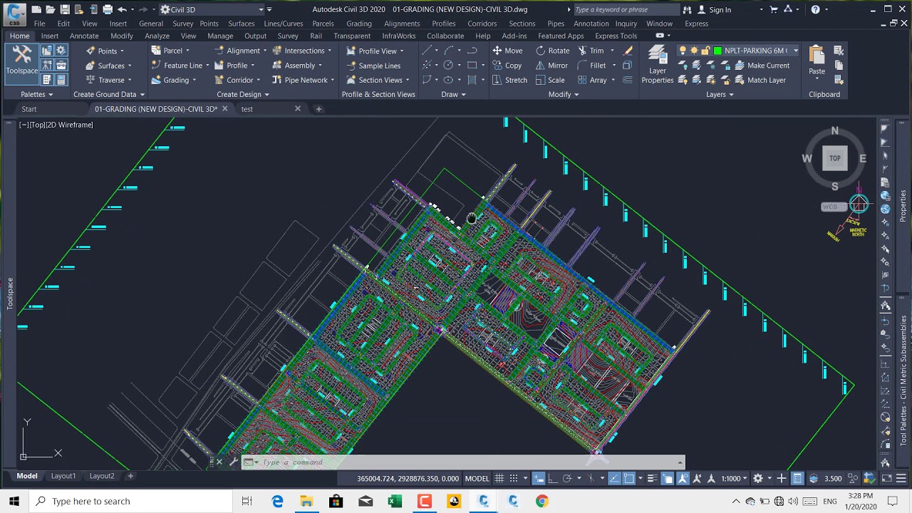 Data shortcuts in autocad civil3d 2020 part1 youtube