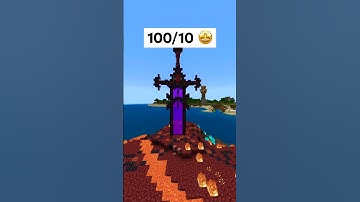 Best Nether Portals In Minecraft #shorts #minecraft #minecraftshorts