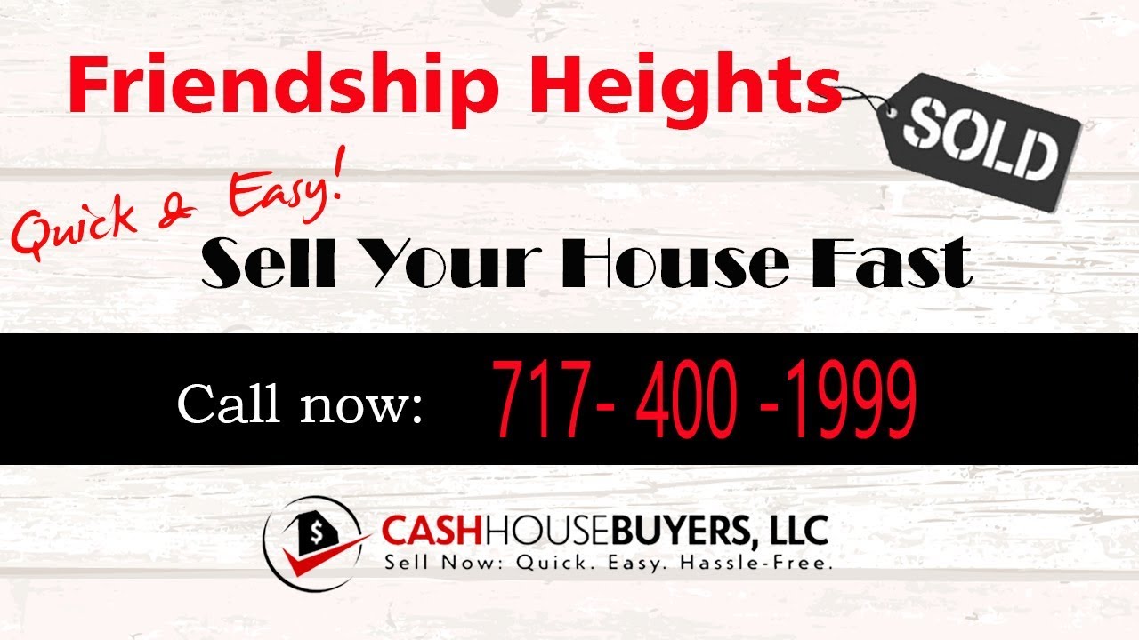 HOW IT WORKS We Buy Houses  Friendship Heights Washington DC | CALL 717 400 1999 | Sell Your House