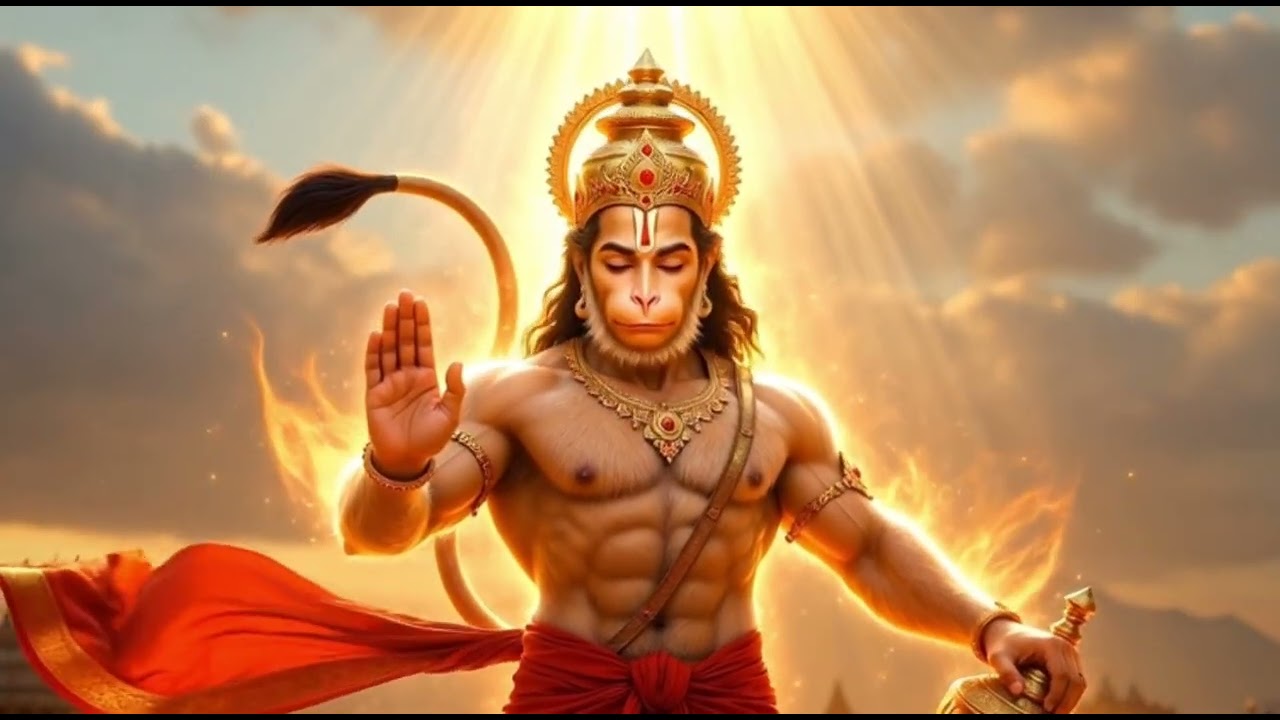 संकट मोचन मेरे साथ” Hanuman Chalisa song Shri Ram song ￼