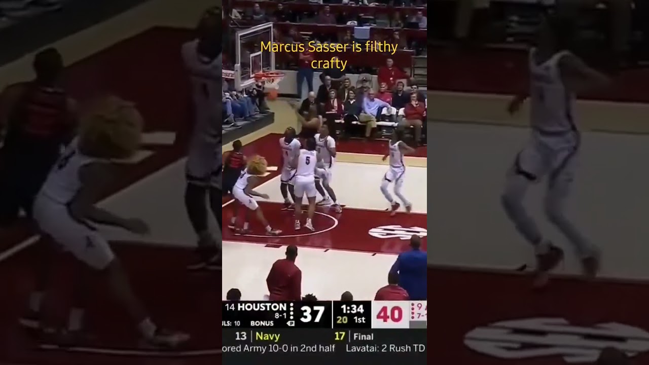 Marcus Sasser is hella crafty!