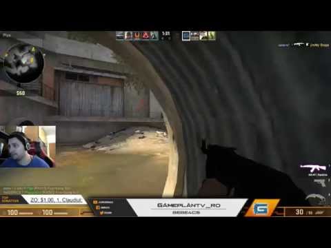 CS:GO bebe Ace 1 vs 3 Clutch de_overpass