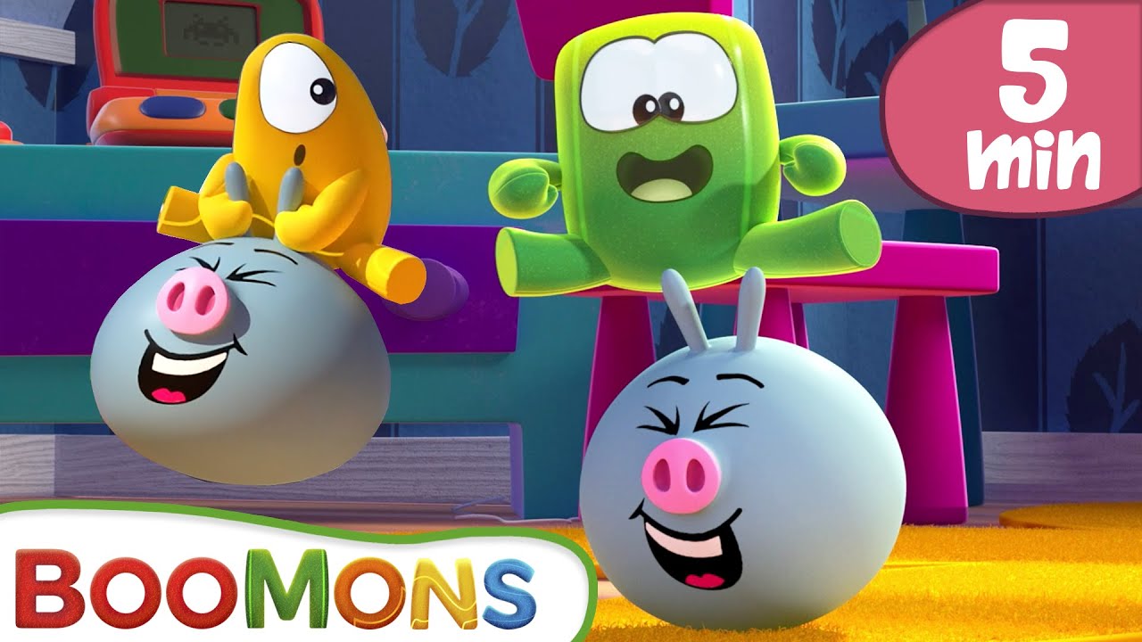 BooMons | The Bouncing Ball 🔵 and more episodes | Kids Cartoon ...