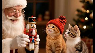 Santa’s Little Surprise — Wonder in Tiny Paws 🎅🐾✨#WholesomeContent #PetStory