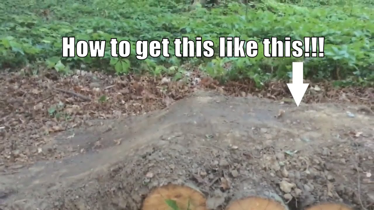 How to build a dirt table top jump for BMX riders!! YouTube