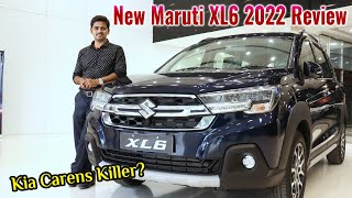 New Maruti Suzuki Xl6 2022 I Kia Carens Killer? I Detailed Review In Telugu I Vaibhavs View