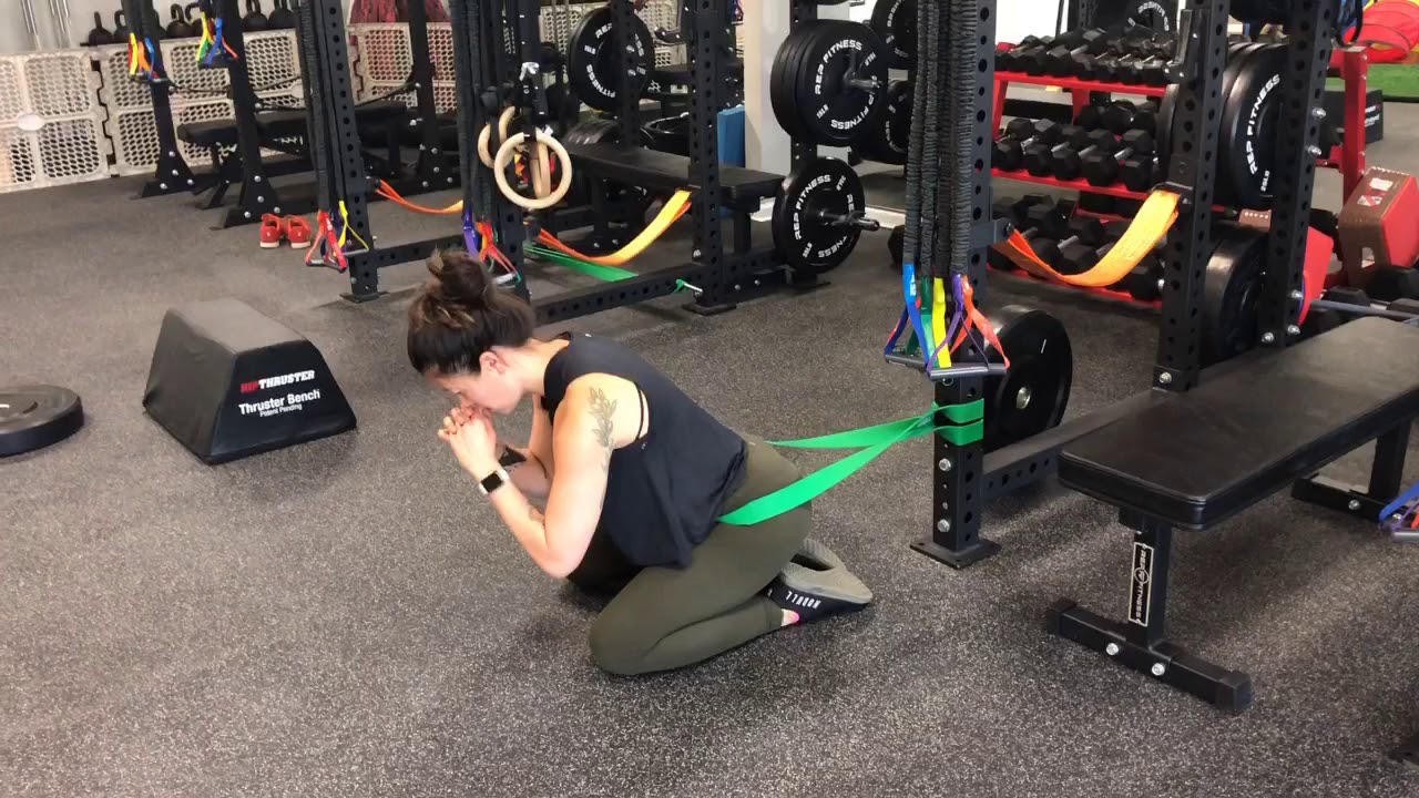 Banded Kneeling Hip Thrust YouTube