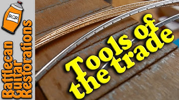 Tools of the Trade | RATTLECAN GUITAR RESTORATIONS by James O’Rear