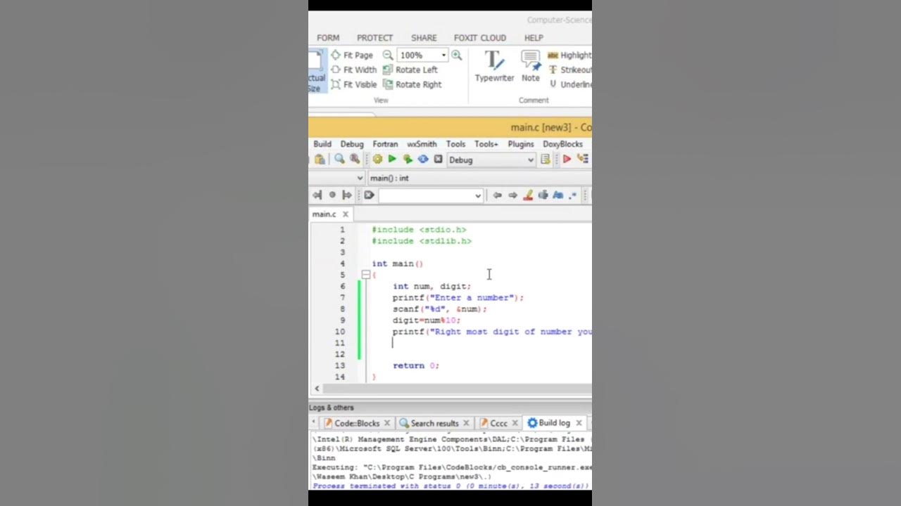 Modulus Operator in C Program#coding #code#clanguage #programming # ...