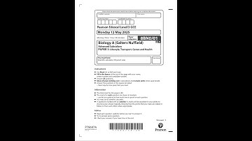 Merged 2025 Pearson EDEXCEL As Level Biology A Paper 1 And Mark Scheme 8bn0 01